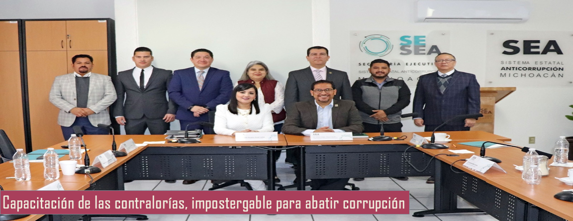 Capacitación de las contralorías, impostergable para abatir corrupción